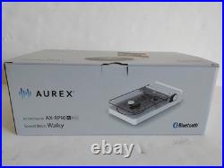 AUREX AX-RP10 Record Player Bluetooth USB Rechargeable 33/45 RPM Portable JP New