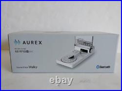 AUREX AX-RP10 Record Player Bluetooth USB Rechargeable 33/45 RPM Portable JP New