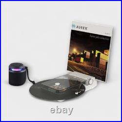 AUREX AX-RP10 Record Player Bluetooth USB Rechargeable 33/45 RPM Portable JP New