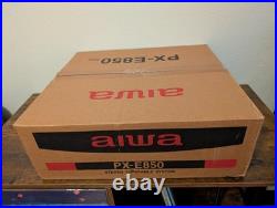 Aiwa PX-E850U Record Player Turntable BRAND NEW Opened Box to verify RARE Aiwa PX-E850U Record Player Turntable BRAND NEW Opened Box to verify RARE