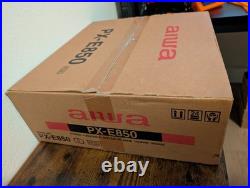 Aiwa PX-E850U Record Player Turntable BRAND NEW Opened Box to verify RARE Aiwa PX-E850U Record Player Turntable BRAND NEW Opened Box to verify RARE