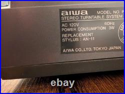 Aiwa PX-E850U Record Player Turntable BRAND NEW Opened Box to verify RARE Aiwa PX-E850U Record Player Turntable BRAND NEW Opened Box to verify RARE