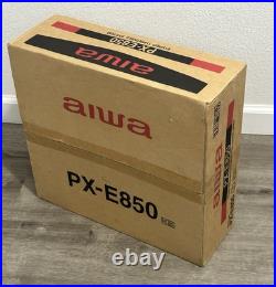 Aiwa PX-E850 Record Player Turntable BRAND NEW UNOPENED Box Very Rare Aiwa PX-E850 Record Player Turntable BRAND NEW UNOPENED Box Very Rare