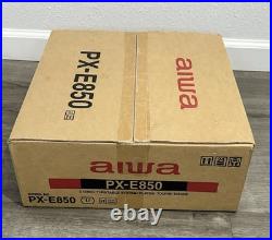 Aiwa PX-E850 Record Player Turntable BRAND NEW UNOPENED Box Very Rare Aiwa PX-E850 Record Player Turntable BRAND NEW UNOPENED Box Very Rare