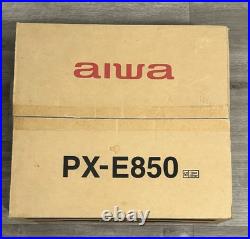 Aiwa PX-E850 Record Player Turntable BRAND NEW UNOPENED Box Very Rare Aiwa PX-E850 Record Player Turntable BRAND NEW UNOPENED Box Very Rare