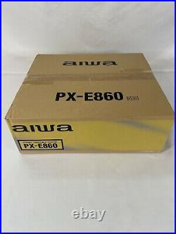 Aiwa PX-E860U Stereo Full Automatic Turntable Record Player System BRAND NEW