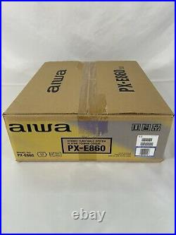 Aiwa PX-E860U Stereo Full Automatic Turntable Record Player System BRAND NEW