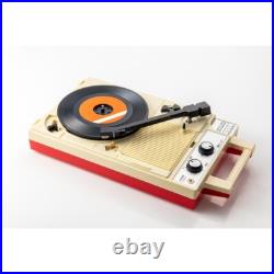 Anabas GP-N3R Retro Portable Turntable Record Player Battery & AC Powered 100V Anabas GP-N3R Retro Portable Turntable Record Player Battery & AC Powered 100V