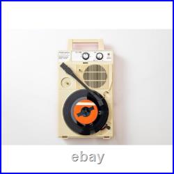 Anabas GP-N3R Retro Portable Turntable Record Player Battery & AC Powered 100V Anabas GP-N3R Retro Portable Turntable Record Player Battery & AC Powered 100V