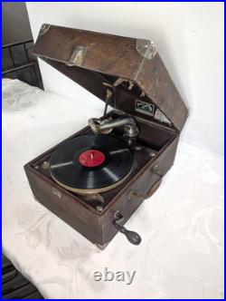 Antique 1920s Victor Talking Machine VV-50 Phonograph Record Player Works