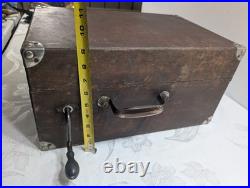 Antique 1920s Victor Talking Machine VV-50 Phonograph Record Player Works