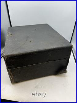 Antique Brunswick Model 102 Portable Suitcase Gramophone Works