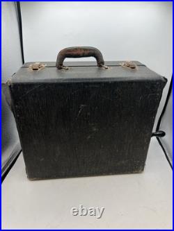 Antique Brunswick Model 102 Portable Suitcase Gramophone Works