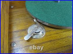 Antique Columbia Grafonola Table Top Crank Phonograph Record Player WORKS WELL