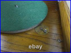 Antique Columbia Grafonola Table Top Crank Phonograph Record Player WORKS WELL