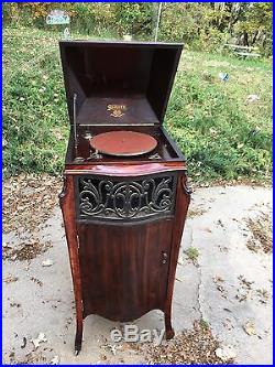 Antique Crank Sonora Mechanical INTERMEZZO Phonograph Record Player Victrola