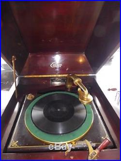 Antique Edison A250 Diamond Disc Phonograph Record Player Sounds Great