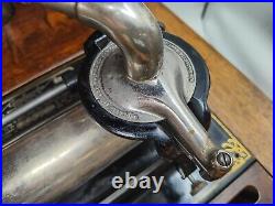 Antique Edison Amberola BV1 Phonograph Wax Cylinder Record Player