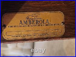 Antique Edison Amberola Phonograph Model 30, Cylinder Player Free Shipping