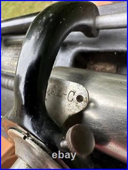 Antique Edison Long Case Model Home Cylinder Record Player Oak Phonograph