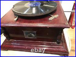 Antique Gramophone Co. His Master's Voice Sound Box Record Player