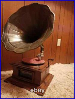 Antique Gramophone Fully Functional Working Gramophone Record Player Antique Gramophone Fully Functional Working Gramophone Record Player