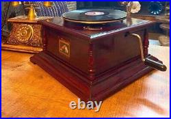 Antique Gramophone Fully Functional Working Phonograph win-up record player