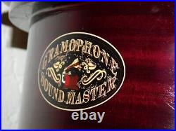 Antique Gramophone, Fully Functional Working Phonograph, win-up record player Antique Gramophone, Fully Functional Working Phonograph, win-up record player