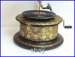 Antique HMV Gramophone Fully Functional working Phonograph, win-up record player