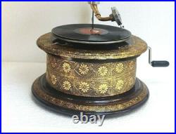 Antique HMV Gramophone Fully Functional working Phonograph, win-up record player