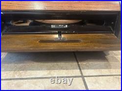 Antique Philco Phonograph Radio Bing Crosby Front Loading Record Player VIDEO