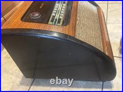 Antique Philco Phonograph Radio Bing Crosby Front Loading Record Player VIDEO