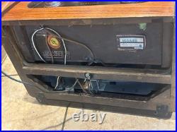 Antique Philco Phonograph Radio Bing Crosby Front Loading Record Player VIDEO