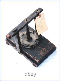 Antique Prototype Experimental Phonograph Gramophone Portable Record Player