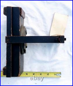 Antique Prototype Experimental Phonograph Gramophone Portable Record Player