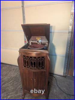 Antique Sonora VICTROLA Phonograph Record Player Works. Free shipping