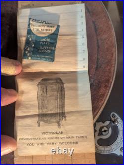 Antique Sonora VICTROLA Phonograph Record Player Works. Free shipping