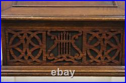 Antique Sonora Victorian Quartersawn Oak Tabletop Phonograph Record Player