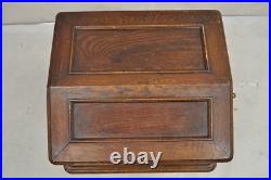 Antique Sonora Victorian Quartersawn Oak Tabletop Phonograph Record Player