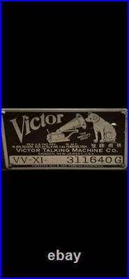 Antique VICTOR VICTROLA PHONOGRAPH VV-Xi TALKING MACHINE Record Player PLAYS Antique VICTOR VICTROLA PHONOGRAPH VV-Xi TALKING MACHINE Record Player PLAYS