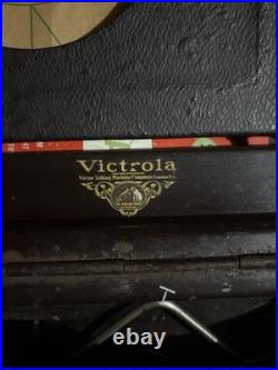 Antique Victrola Talking Machine Portable Phonograph Record Player Camden NJ Antique Victrola Talking Machine Portable Phonograph Record Player Camden NJ