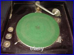 Antique Wind Up Phonograph Record Player Columbia 78 RPM