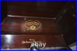 Antiques, Columbia Grafonola 75 Phonograph, Mahogany Record Player