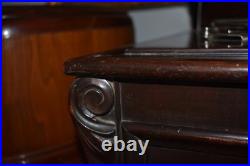 Antiques, Columbia Grafonola 75 Phonograph, Mahogany Record Player
