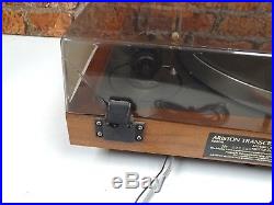 Ariston RD80 Vintage Turntable Record Player Deck + Matching Ariston Tonearm