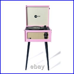 Arkrocket Discovery Bluetooth Record Player 3-Speed turntable removable legs