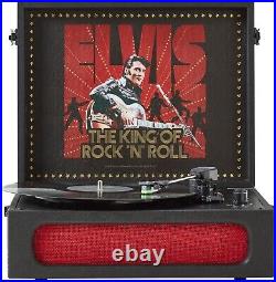 Arkrocket x Elvis Portable Record Player 3-Speed Speakers Elvis'68