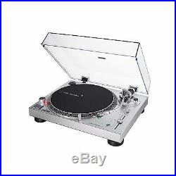 Audio-Technica 3-Speed Direct Drive Stereo Turntable Silver