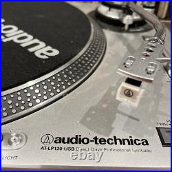 Audio Technica AT-LP120USB Turntable Working Great With Brand New Stylus