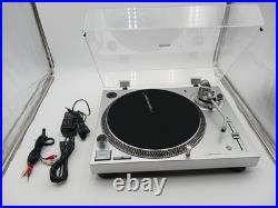 Audio-Technica AT-LP120XUSB Direct-Drive Turntable (Analog & USB) Silver